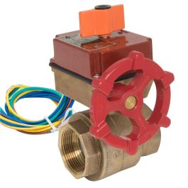 Backflow Direct - Gear Operated Ball Valve - 1 1/4 LFAFBV-FP-T